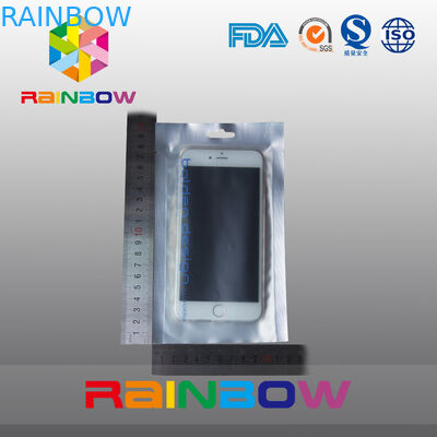 Διαφανής αντιστατική τσάντα πηγών φύλλων αλουμινίου αργιλίου για τη συσκευασία του τηλεφώνου