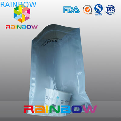 Προσαρμοσμένη πολυ τσάντα προστατευτικών καλυμμάτων λογότυπων σαφής μπροστινή αντιστατική με το φερμουάρ για τη ηλεκτρονική συσκευή