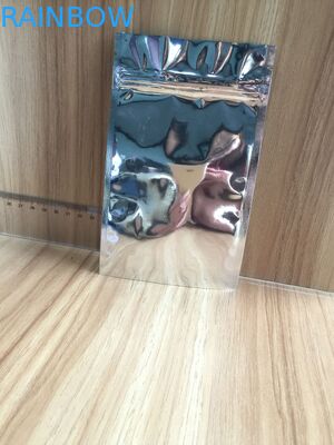 Μικρός σαφής σπόρος τσαντών κλειδαριών φερμουάρ φύλλων αλουμινίου Mylar/συσκευάζοντας σακούλα καρυκευμάτων/σκονών/αλευριού