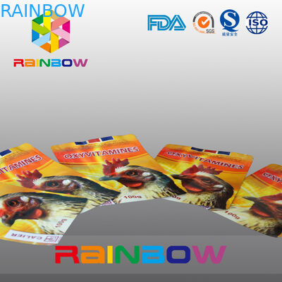 Gravure σακούλα τροφίμων της Pet εκτύπωσης με το φερμουάρ/σχετικά με - Sealable τσάντα ζωικών τροφίμων