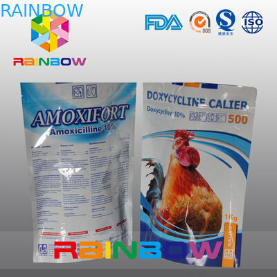 Η εμπορική διαβεβαίωση προσάρμοσε την τσάντα/τη σακούλα συσκευασίας τροφίμων της Pet Τουρκία στάσεων επάνω με το φερμουάρ