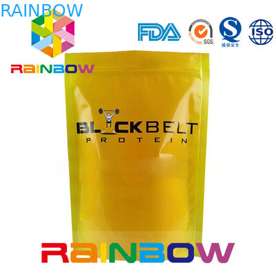 Στιλπνή στάση επάνω στη συσκευάζοντας τσάντα σκονών κλειδαριών φερμουάρ σακουλών φύλλων αλουμινίου αργιλίου συμπληρωμάτων