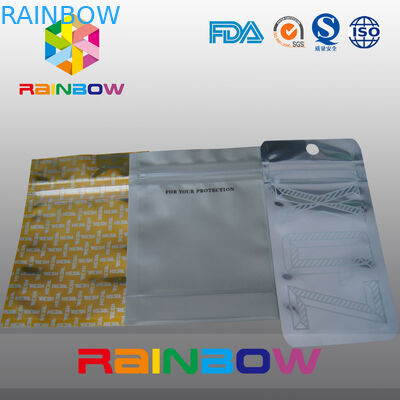 Στάση επάνω στην τσάντα φερμουάρ για το τσάι, πλαστικές σακούλες που συσκευάζει κατώτατο Gusset τις τσάντες και τη λαβή