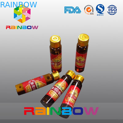 Τυπωμένες υψηλές διακένωσης ετικέτες PVC/καυτές να συρρικνωθεί της PET/θερμότητα που συρρικνώνονται τις ετικέτες μανικιών