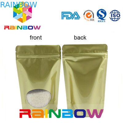 400g δευτερεύων Gusset κλασικός Sambi τσαντών φύλλων αλουμινίου αλουμινίου μεταλλινών ασημένιος για το φασόλι καφέ