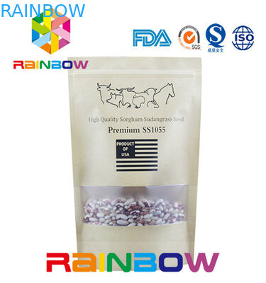 Στάση βαθμού τροφίμων επάνω στην τσάντα φερμουάρ για τα τσιπ καρύδων/τα τρόφιμα/το πρόχειρο φαγητό/το μπισκότο της Pet