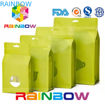 Στάση βαθμού τροφίμων επάνω στην τσάντα φερμουάρ για τα τσιπ καρύδων/τα τρόφιμα/το πρόχειρο φαγητό/το μπισκότο της Pet