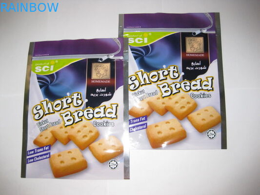 Εύκολες ανοικτές πλαστικές σακούλες που συσκευάζουν την τσάντα κλειδαριών φερμουάρ φύλλων αλουμινίου αργιλίου