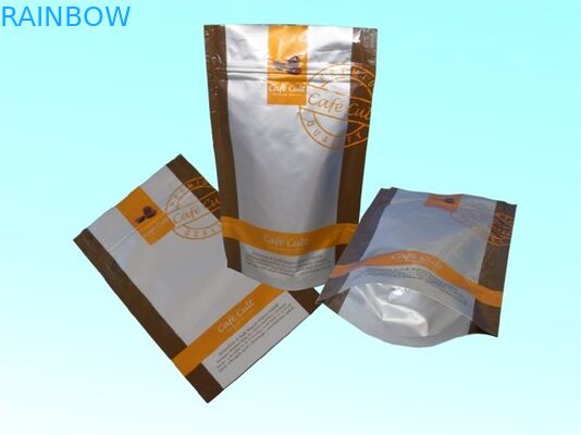 Εύκολες ανοικτές πλαστικές σακούλες που συσκευάζουν την τσάντα κλειδαριών φερμουάρ φύλλων αλουμινίου αργιλίου