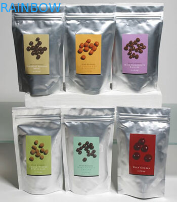 Εύκολες ανοικτές πλαστικές σακούλες που συσκευάζουν την τσάντα κλειδαριών φερμουάρ φύλλων αλουμινίου αργιλίου