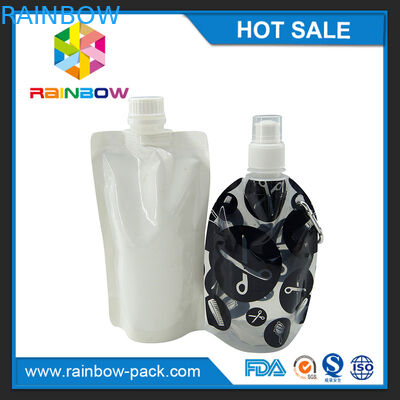 Συσκευασία σακουλών σωλήνων παιδικών τροφών στάσεων επάνω επαναχρησιμοποιήσιμη με το φερμουάρ στην κορυφή