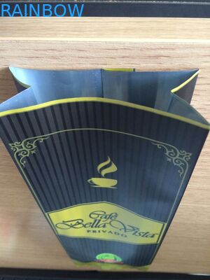 Προσαρμοσμένη σακούλα φύλλων αλουμινίου που συσκευάζει τη δευτερεύουσα Gusset σφραγισμένη Qual συσκευάζοντας τσάντα