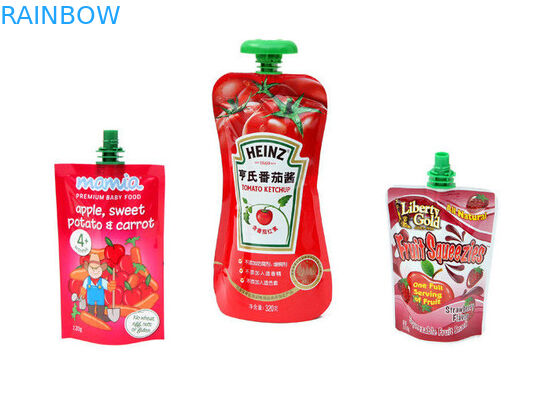 Υγρές πλαστικές σακούλες που συσκευάζουν για την κατανάλωση/την εύκαμπτη σακούλα doypack