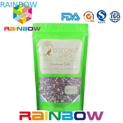 Η φρεσκότερη σακούλα πρώτης ύλης με τη στάση επάνω στη συσκευασία φύλλων αλουμινίου αργιλίου με την εκτύπωση/τη συσκευασία βαθμού τροφίμων