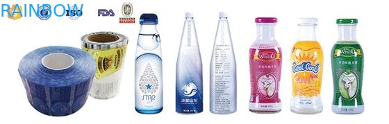 Το PVC/η PET συρρικνώνεται τις ετικέτες μανικιών συρρικνώνεται τα μανίκια περικαλυμμάτων για τα μπουκάλια/τα δοχεία