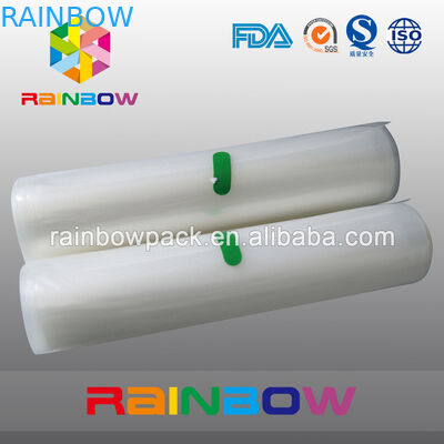 FDA Εμφυτοποιημένες σακούλες σφραγίδας κενού τροφίμων με προσαρμοσμένο σχήμα με υφή / κανάλια