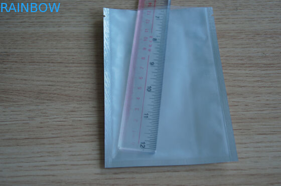 Επαναχρησιμοποιήσιμη τρεις σφραγισμένη πλευρές σακούλα φύλλων αλουμινίου που συσκευάζει την πλαστική τσάντα Malar με την κλειδαριά φερμουάρ