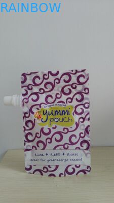 Προσαρμοσμένη ελεύθερη στάση 5oz BPA επάνω στη σακούλα παιδικών τροφών με Ziplock