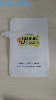 Προσαρμοσμένη ελεύθερη στάση 5oz BPA επάνω στη σακούλα παιδικών τροφών με Ziplock