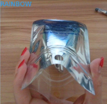 Προσαρμοσμένη μαλακή πλαστική συσκευασία σακουλών φύλλων αλουμινίου δολώματος για το σκουλήκι αλιείας με τη σαφή πλευρά