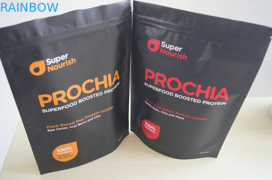 Ziplock στάση επάνω στη συσκευασία σακουλών φύλλων αλουμινίου φύλλων αλουμινίου αργιλίου για το τσάι/τον καφέ/το υγρό