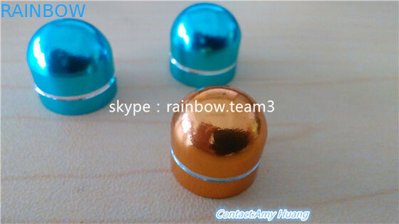 Επαναχρησιμοποιήσιμο μικρό πλαστικό δοχείο για σεξουαλικά χάπια / μπουκάλι σε σχήμα κάψουλας με μεταλλικό στρογγυλό καπάκι