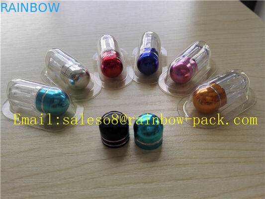 Οκτάγωνο σχήμα 10 ml πλαστικές φιάλες για χάπια κενές κάψουλες φιάλες για μία κάψουλα
