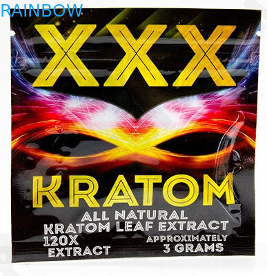 3g Xxx Ziplock σκονών Kratom τσάντα/βοτανική συσκευάζοντας τσάντα θυμιάματος Kratom