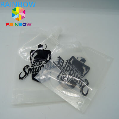 Ελεύθερες 4 OZ/8OZ φιάλη κρασιού μη διαρροής BPA επαναχρησιμοποιήσιμες διαφανείς πλαστικές/σακούλα ποτού