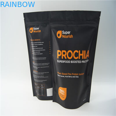 Το φύλλο αλουμινίου ευθυγράμμισε ziplock φύλλων αλουμινίου τις τσάντες, πρωτεϊνική σκόνη/συσκευάζοντας τσάντες φύλλων αλουμινίου τροφίμων