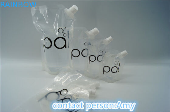 Βιοδιασπάσιμη διπλή σακούλα σωλήνων φερμουάρ 200ml που συσκευάζει τη PET/Νέα Υόρκη/PE