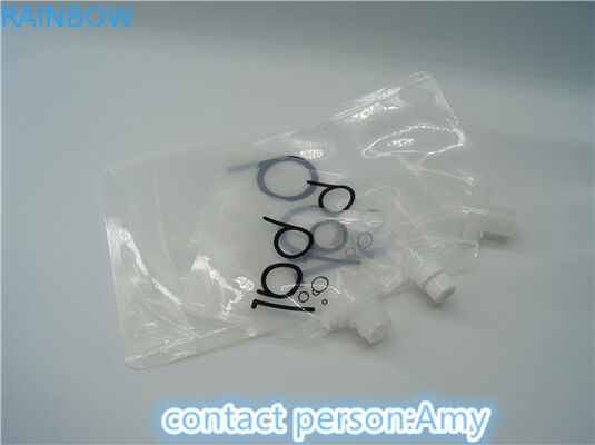 Βιοδιασπάσιμη διπλή σακούλα σωλήνων φερμουάρ 200ml που συσκευάζει τη PET/Νέα Υόρκη/PE