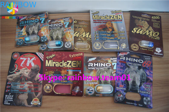 SGS κιβώτιο εγγράφου που συσκευάζει το σαφές πλαστικό μπουκάλι χαπιών φύλων, υπηρεσία συνήθειας παρεχόμενη