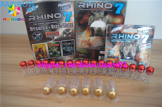 Προσαρμοσμένα μπουκάλια χαπιών σφαιρών πλαστικά, πλαστικά μπουκάλια ιατρικής με το μέταλλο ΚΑΠ