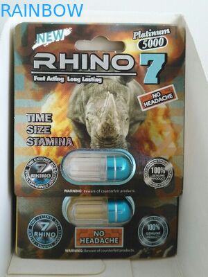 Κιβώτιο εγγράφου ODM cOem που συσκευάζει το αρσενικό εμπορευματοκιβώτιο χαπιών αυξήσεων φύλων