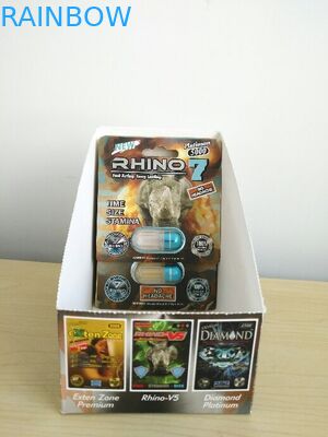 Κιβώτιο εγγράφου ODM cOem που συσκευάζει το αρσενικό εμπορευματοκιβώτιο χαπιών αυξήσεων φύλων