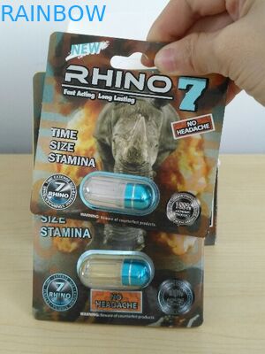 Κιβώτιο εγγράφου ODM cOem που συσκευάζει το αρσενικό εμπορευματοκιβώτιο χαπιών αυξήσεων φύλων