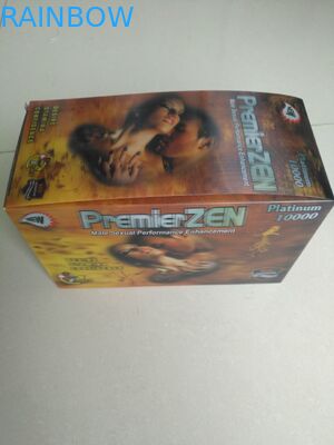 Τα αρσενικά χάπια αυξήσεων καθαρίζουν το συσκευάζοντας έγγραφο φουσκαλών/τα υλικά PP