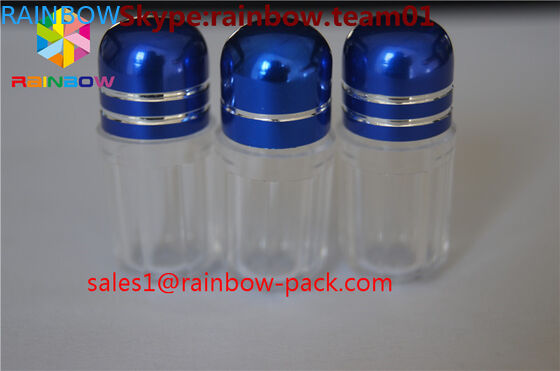Μικρά μπουκάλια ιατρικής φύλων κενά με το φύλλο αλουμινίου ΚΑΠ, περίβλημα aliminum κοχυλιών σφαιρών