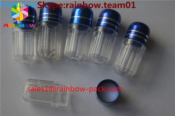 μικρή περίπτωση καψών καψών χαπιών φύλων εμπορευματοκιβωτίων καψών μορφής χαπιών για το ρινόκερο 7 συσκευάζοντας μπουκάλι χαπιών αυξήσεων χαπιών