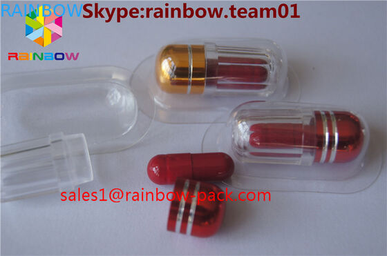 μπουκάλι χαπιών φύλων καψών πλαστικών εμπορευματοκιβωτίων εμπορευματοκιβωτίων μπουκαλιών χαπιών φύλων μπουκαλιών χαπιών με τα πλαστικά μπουκάλια χαπιών μετάλλων ΚΑΠ