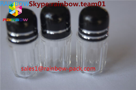 τα πλαστικά μπουκάλια χαπιών για τα εμπορευματοκιβώτια Dick πώλησης capsul διαμόρφωσαν εξαγωνική και οκτάγωνη μορφή εμπορευματοκιβωτίων καψών μπουκαλιών την μπλε