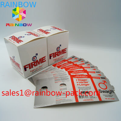 Μαύρα χάπια αυξήσεων φύλων κιβωτίων επίδειξης Mamba που συσκευάζουν το τρισδιάστατο χάπι φύλων επίδρασης καρτών