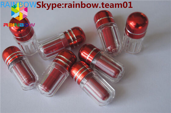 κενή πλαστική φουσκάλα rhino7 μετάλλων ΚΑΠ καψών & ρινόκερος 25 κενή χρώματος περίπτωση καψών καψών καψών κενή πλαστική