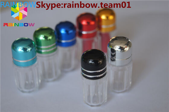 κενή πλαστική φουσκάλα rhino7 μετάλλων ΚΑΠ καψών & ρινόκερος 25 κενή χρώματος περίπτωση καψών καψών καψών κενή πλαστική