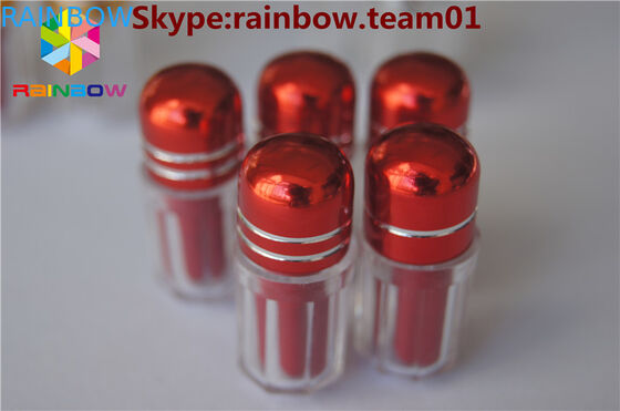 Συσκευή χάπις περιέκτη κάψουλας με μεταλλικό κάλυμμα συσκευασία σεξουαλικών χάπιων φιάλη κάψουλας με τυπωμένο κάλυμμα συσκευασία καψουλών σεξουαλικών χάπιων