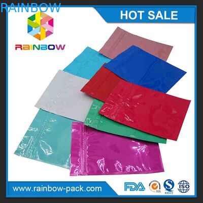 ziplock απόδειξης μυρωδιάς ziplock φύλλων αλουμινίου αλουμινίου το πιάσιμο φύλλων αλουμινίου αργιλίου ιατρικής τσαντών σφράγισε την τσάντα με τη τοπ resealable τσάντα φερμουάρ