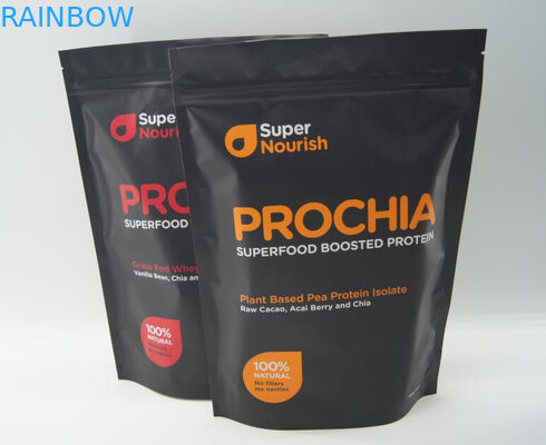 Στάση επάνω στις πρωτεϊνικές τσάντες σκονών ορρού γάλακτος φύλλων αλουμινίου αργιλίου για 480g