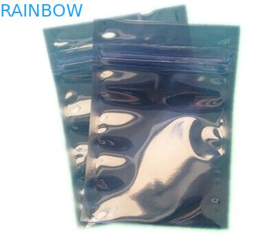 Ασημένιο φερμουάρ διαφανές/κατά το ήμισυ διαφανές νάυλον τσαντών κλειδαριών μεγάλο αντιστατικό