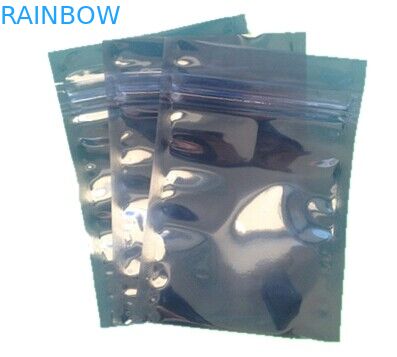 Ασημένιο φερμουάρ διαφανές/κατά το ήμισυ διαφανές νάυλον τσαντών κλειδαριών μεγάλο αντιστατικό